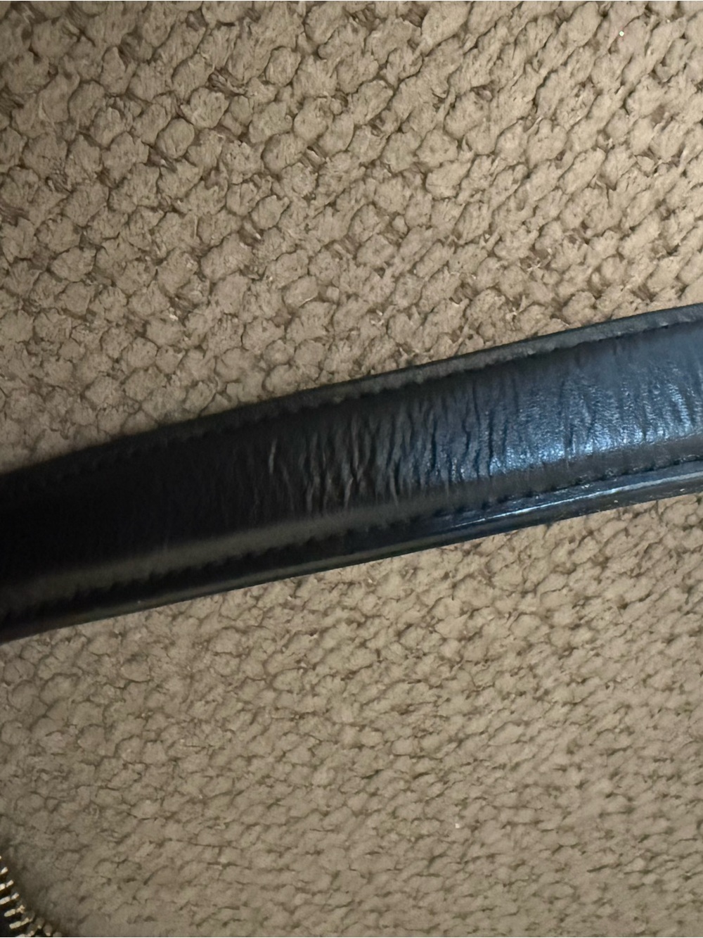 Authentic Coach Signature Canvas Crescent Shoulder Bag in Black - Picture 10 of 12